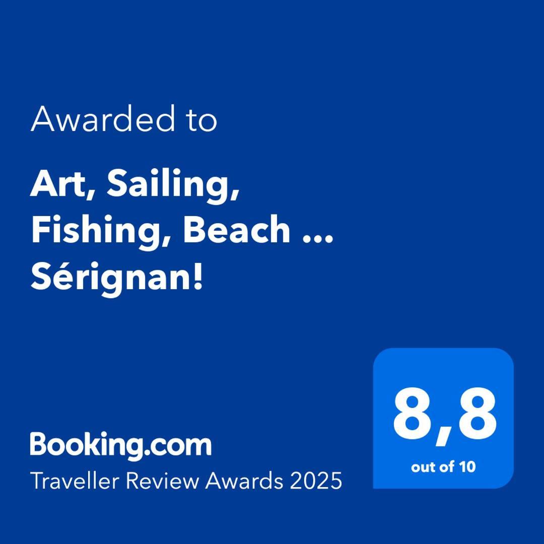 Art, Sailing, Fishing, Beach ... Serignan! Sérignan Exterior foto